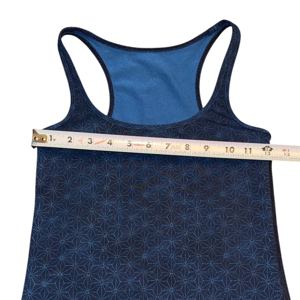 Lululemon Refresher Racerback Tank Top Womens Size 2 Star Inkwell Rugged Blue